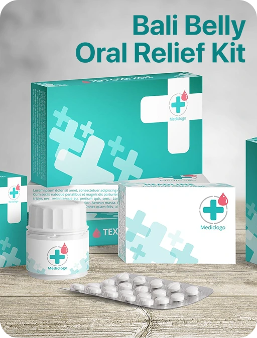 Bali Belly Treatment - Bali Belly Oral Relief Kit
